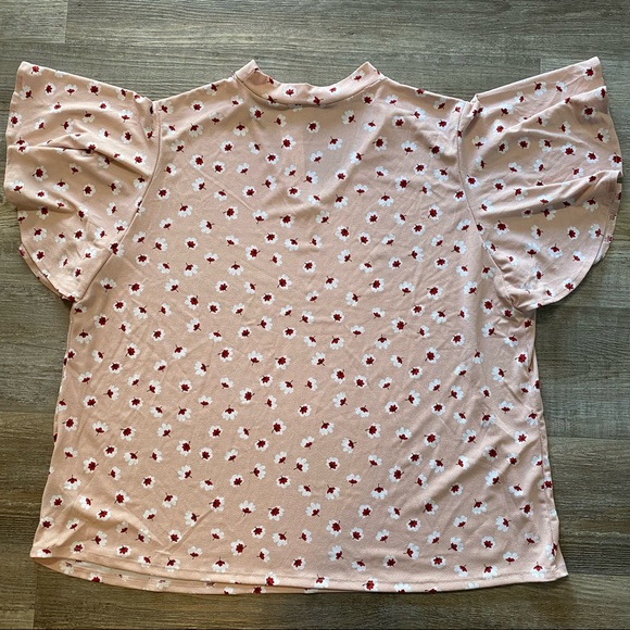 NWT Worthington 3X floral blouse - Picture 4 of 7